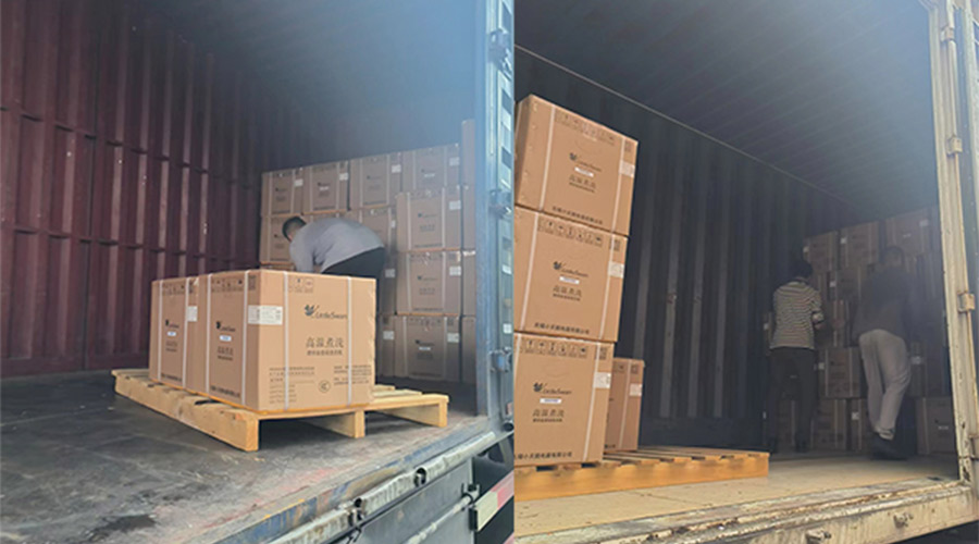 拼速度、高效率地完成國內某知名品牌迷你洗衣機發(fā)貨